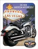 Tin Sign - Victory Motorcycle - Las Vegas