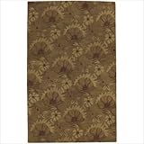 Dream Brown / Olive Contemporary Rug Size: 8' Octagon
