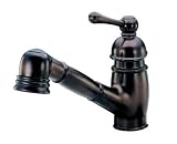 Danze D457014RB Opulence Single-Handle Pull-Out Kitchen Spout, Oil Rubbed Bronze