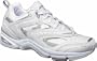 AVIA Women's A330W Walking Shoe,White/Silver,7.5 M