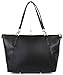 AVA Tote in Crossgrain Leather in Black $350.00