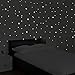 Fuloon Huge Set of 798/285 Glows The moon Beautiful Faery in the Dark Stars and Stick Wall Decals