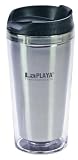 LaPlaya Thermoproducts Mercury - Gobelet isotherme - 12 x 8,5 x 18 cm - 0,4 l - Argent Image du produit