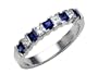 0.85 cttw Karina B(tm) Sapphire Band - Platinum, 18kt White or Yellow Gold