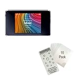 Clear Anti-glare Screen Protector for the iRiver Clix 2 (Clix2 / U20) - Gomadic Brand