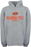Oklahoma State Cowboys Youth Grey Tackle Twill Hooded Sweatshirt