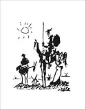 Don Quixote, Art Poster by Pablo Picasso