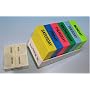 7 Day Pill Box Organizer 4 Compartment White Tray- Made in the Usa
