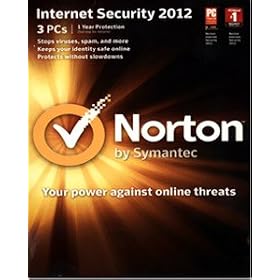 SYMANTEC 21197388 NORTON INTERNET SECURITY 2012 1U 3PC: Software