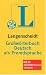 Grosswoerterbuch Deutsch als Fremdsprache. Langenscheidt. Das einsprachige Woerterbuch fuer alle, die Deutsch lernen wollen