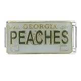 License Plate Georgia Italian Charm Bracelet Bracelet Link