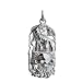 Silver 33x17mm Cancer Zodiac Pendant