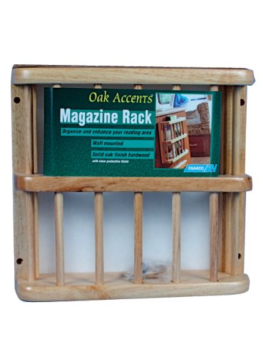 Image of Camco 43411 RV Oak Accents Magazine Rack