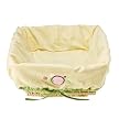 Bananafish Bubblegum Wicker Basket with Liner