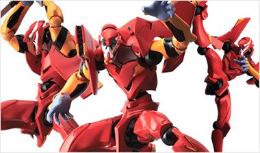Revoltech EVA-02 Production Model 1997 Movie Version No. 027 Action Figure