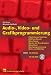 Audio-, Video- und Grafikprogrammierung: Media Control Interface, COM mit DirectX, DirectSound, Sprites mit DirectGraphics, DirectShow, Spieleprogrammierung, DirX- und DVD-Filter