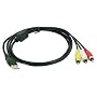 3 RCA to USB Cable