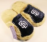 San Diego Padres Embroidered Team Logo Ball Slippers M