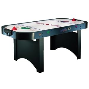 BCE Air Hockey Table- 6ft, Blue/Grey