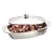 Prestige Polished Stainless Steel Covered Oval Insulated Serving Dish, 2.3 Litre