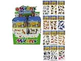 Fuzzy Reusable Magic Stickers With 20cmx30cm Background