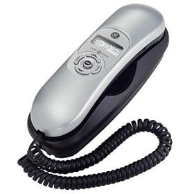GE Corded Slimline 29267GE3 Phone with Call Waiting Caller ID - White