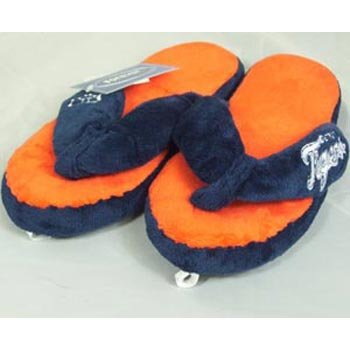 Detroit Tigers MLB Flip Flop Thong Slippers - Size 12