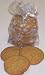 Gourmet Food : Scott's Cakes 1/2 lb. Peanut Butter Cookies in a Snow Woman Bag