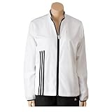 Womens Adidas Response Court Jacket - White/Silver/Black