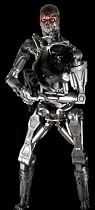 Reel Toys 18 Inch Light-Up Eyes Poseable Action Figure Terminator 2 T-800 Endoskeleton