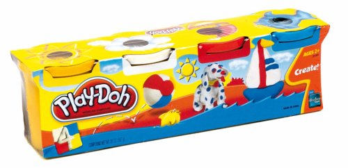 Childrens Toyshop  Third Party New : Play-Doh 22000148 - Grundfarben 4er Pack