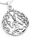 Sterling Silver Large Wicca Pagan Cernunnos Pendant
