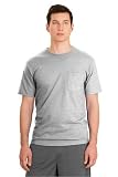 Hanes TAGLESS 6.1 Short Sleeve Tee with Pocket # 5590