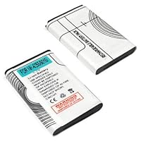 3 Pieces Value Combo Of Brand New Nokia 6103, 6102i, 6102, 6101,Nokia 5200, 5300 / XpressMusic, 6110, 6300, 7390 Vehicle Power Charger with IC Chip + Home Travel Wall Plug In Ac Charger + Standard Lithium-Ion Battery BL-4C 750mah