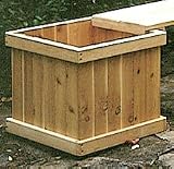 Old Adirondack - 42 - Diamond Point Planter Box - Cedar - 1 Planter Box - B000FTGG0Y