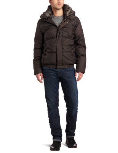 Marc New York By Andrew Marc Men's Union 27.5-Inch Down Bomber Jacket Marc New York By Andrew Marc Men's Union 27.5-Inch Down Bomber Jacket