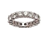 3.00 CT ROUND DIAMOND ETERNITY WEDDING RING