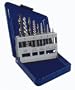 Irwin Industrial Tools 11119 Metal Index Spiral Flute Screw Extractors with Left Hand Cobalt Drill Bits Set, 10-Piece