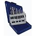 Irwin Industrial Tools 11119 Metal Index Spiral Flute Screw Extractors with Left Hand Cobalt Drill Bits Set, 10-Piece