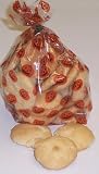 Gourmet Food : Scott's Cakes 1 lb. Almond Macaroon Cookies in a Pumpkin Bag