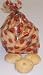 Gourmet Food : Scott's Cakes 1 lb. Almond Macaroon Cookies in a Pumpkin Bag