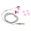 GTMax Universal Stereo Candy Soft Gel Headset 3.5mm - Pink for Apple iPod Touch 1st 2nd 3rd Generation, iPod Nano 5th 4th 3rd 2nd Generation, Classic, Video