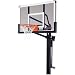 Mammoth 98856 In Ground Basketball Hoop with 54 Inch Glass Backboard