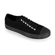 Single Sole Mens Punk Shoes Style Emo Canvas Low Top Sneaker Black White Pink Red