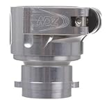New Designz Spyder Pro Lock Low Rise Feed Neck - No Holes - Silver