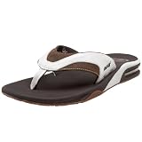 Reef Men's Leather Fanning Flip Flop