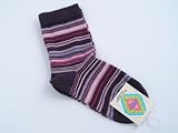 MP Stripes Purple Cotton Socks
