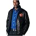 GIII Calgary Flames Heritage Full Zip Leather Jacket