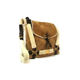 Dolce & Gabbana Light Brown Suede Handbag