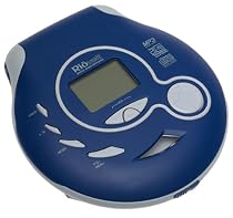 RioVolt SP90 Portable CD-MP3 Player with 120 Seconds Anti-Skip